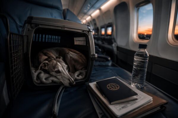 Documentos, transportines y normas para volar con animales de compañía