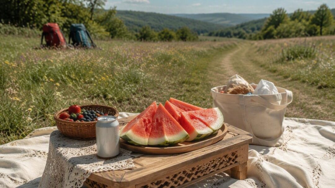 Beneficios de la sandía para viajeros en climas cálidos y formas creativas de incluirla en picnics