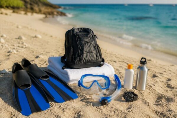 Cómo seleccionar calas ideales para snorkel y equipo esencial