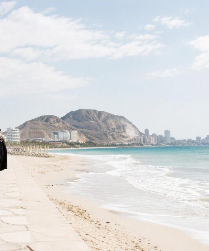 El alicantino David García Coll actúa en la playa de San Juan con Cirque du Soleil
