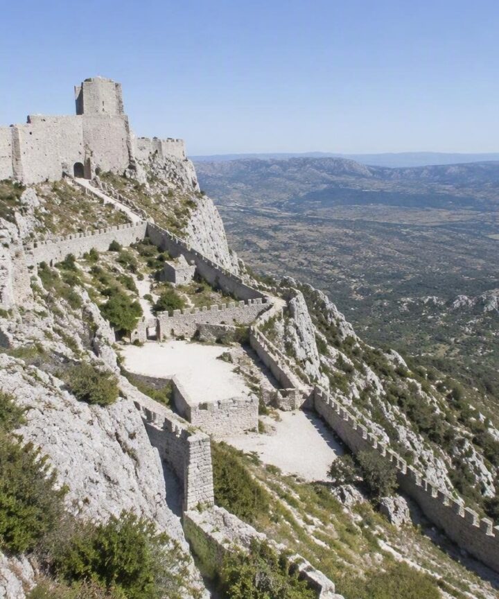 Explorando la fortaleza medieval de Quéribus en el corazón de Occitania
