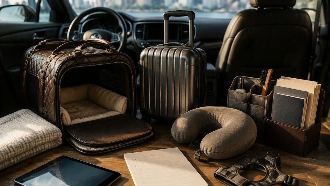 Guía definitiva para viajar con mascotas en coche y avión