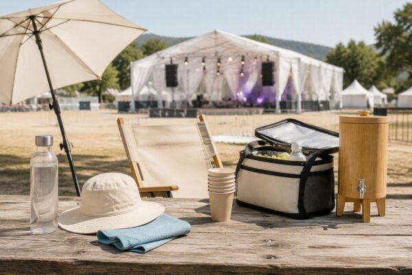 Guía para hidratarse, vestirse y descansar en festivales de verano