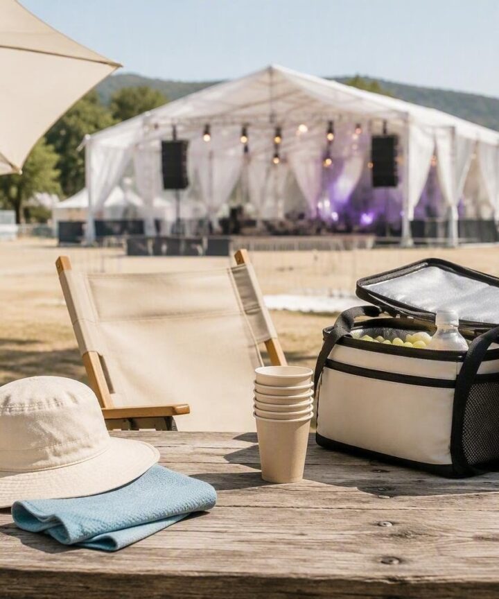 Guía para hidratarse, vestirse y descansar en festivales de verano