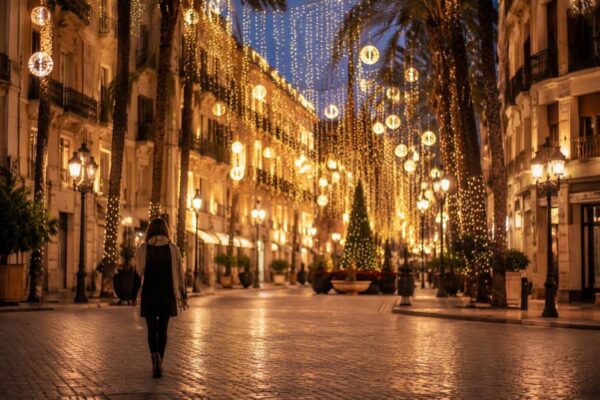 Alumbrado navideño de Elche se adelanta y se expande a más barrios