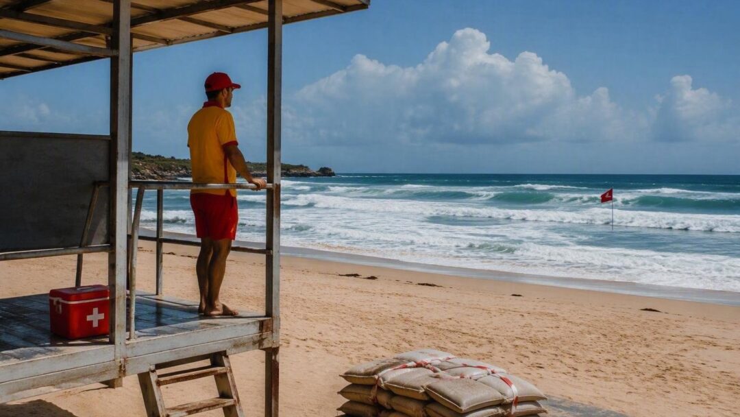 Cómo actuar frente a corrientes, banderas y lesiones en la playa