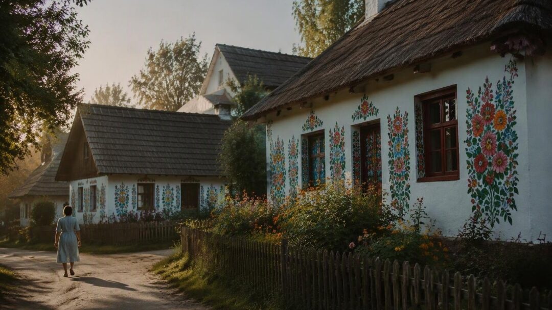 Descubre Zalipie, la aldea de casas pintadas en Polonia