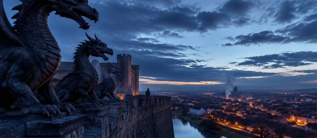 Explorando el castillo de Lincoln y sus impresionantes dragones