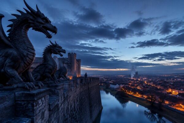 Explorando el castillo de Lincoln y sus impresionantes dragones