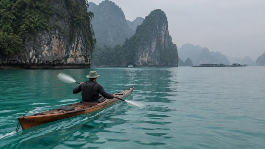 Aventuras en kayak: hongs, isla James Bond y pueblos flotantes