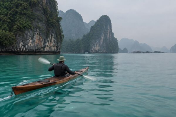Aventuras en kayak: hongs, isla James Bond y pueblos flotantes