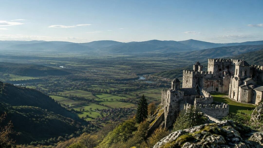 Descubre el monasterio fortificado de Manasija y sus frescos únicos