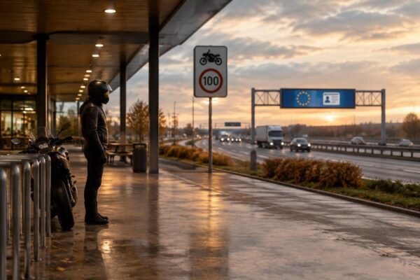 Nuevo permiso digital y velocidad mínima en autopistas para motoristas