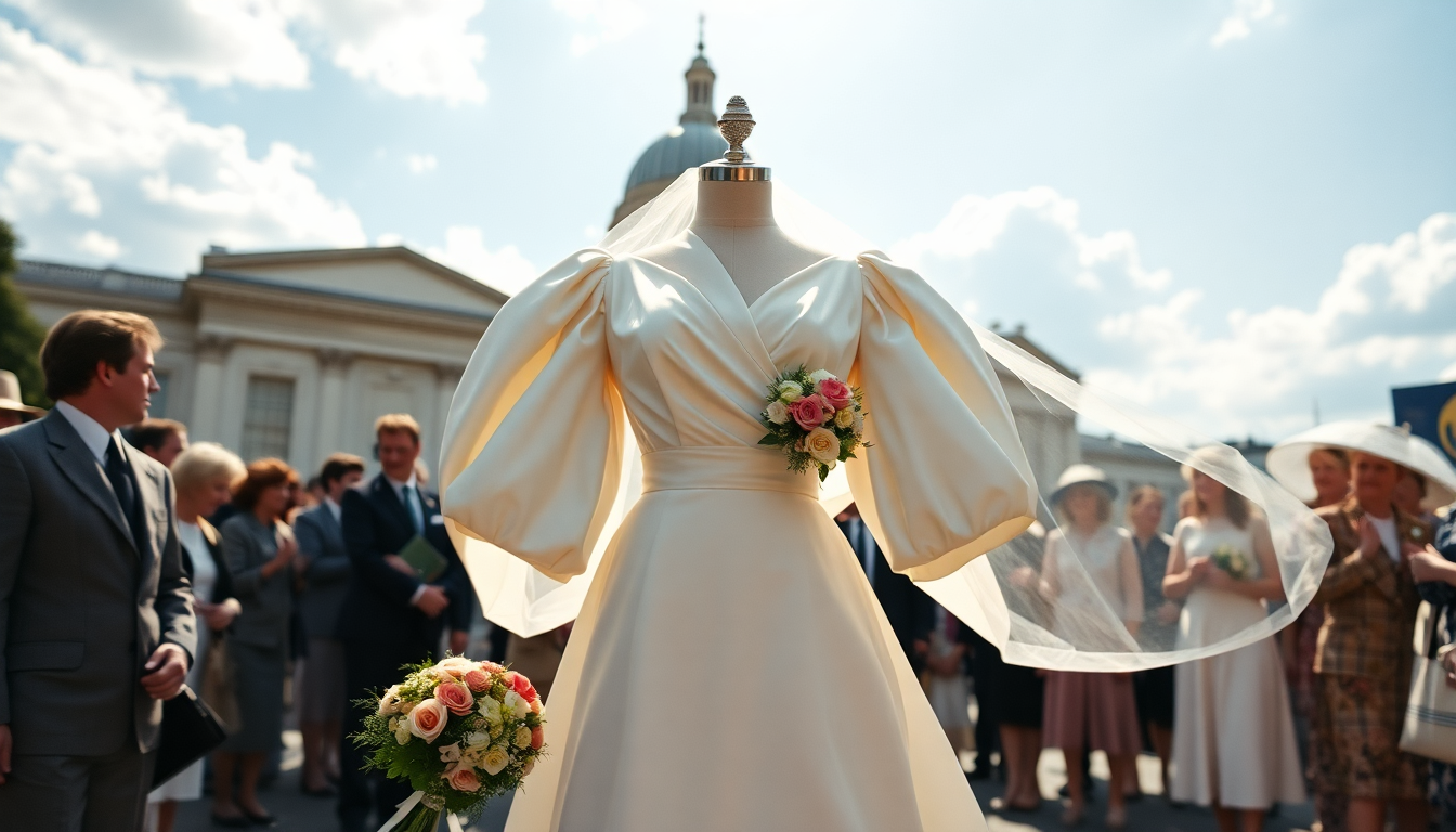 Unveiling the hidden details of Princess Diana’s iconic wedding dress