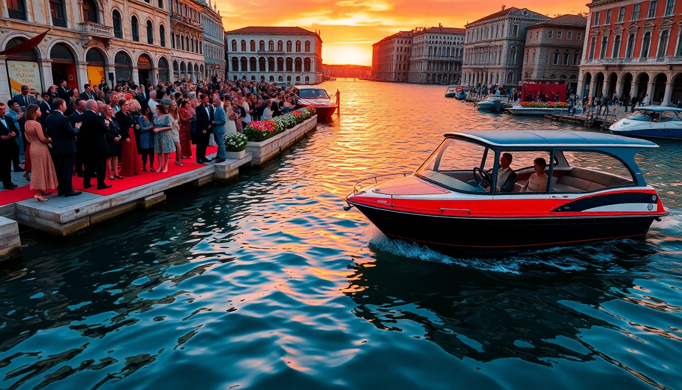 Behind the scenes at the Venice Film Festival: glamour and good causes