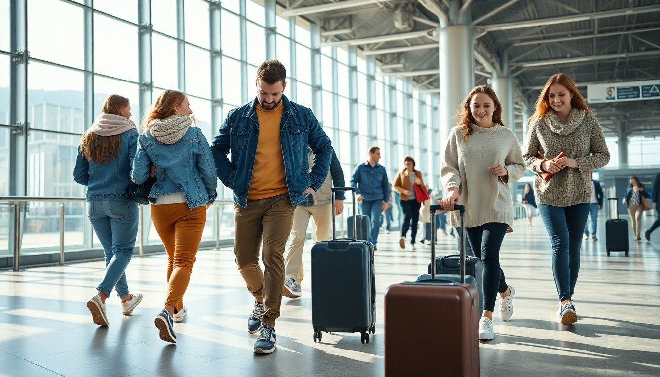 Chic and Comfortable Airport Outfit Ideas for Effortless Travel
