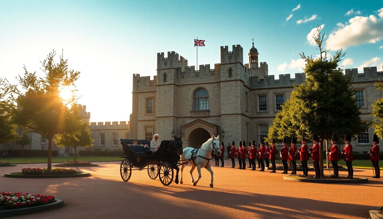 Inside the royal welcome for Donald Trump and Melania during their UK visit