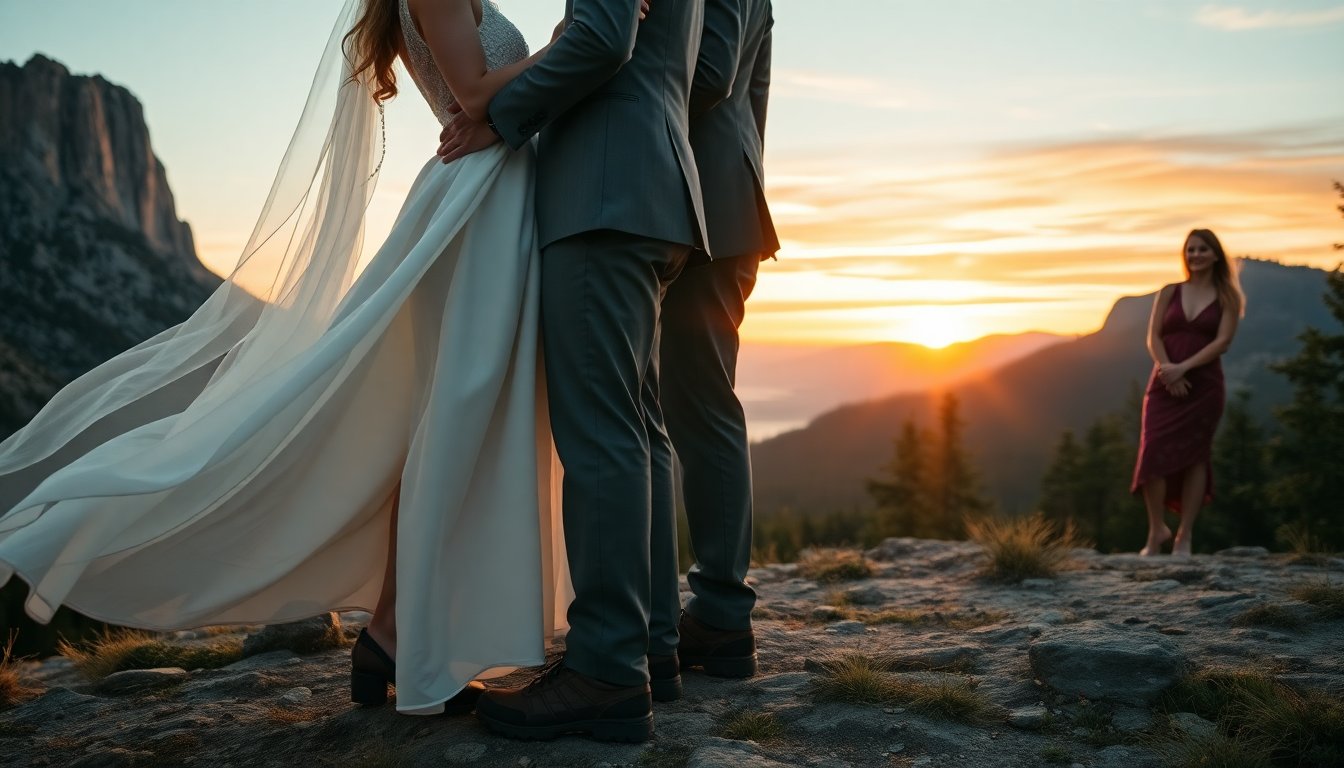 Kelsey and Ali’s Intimate Mountain Ceremony: A Love Story in Nature