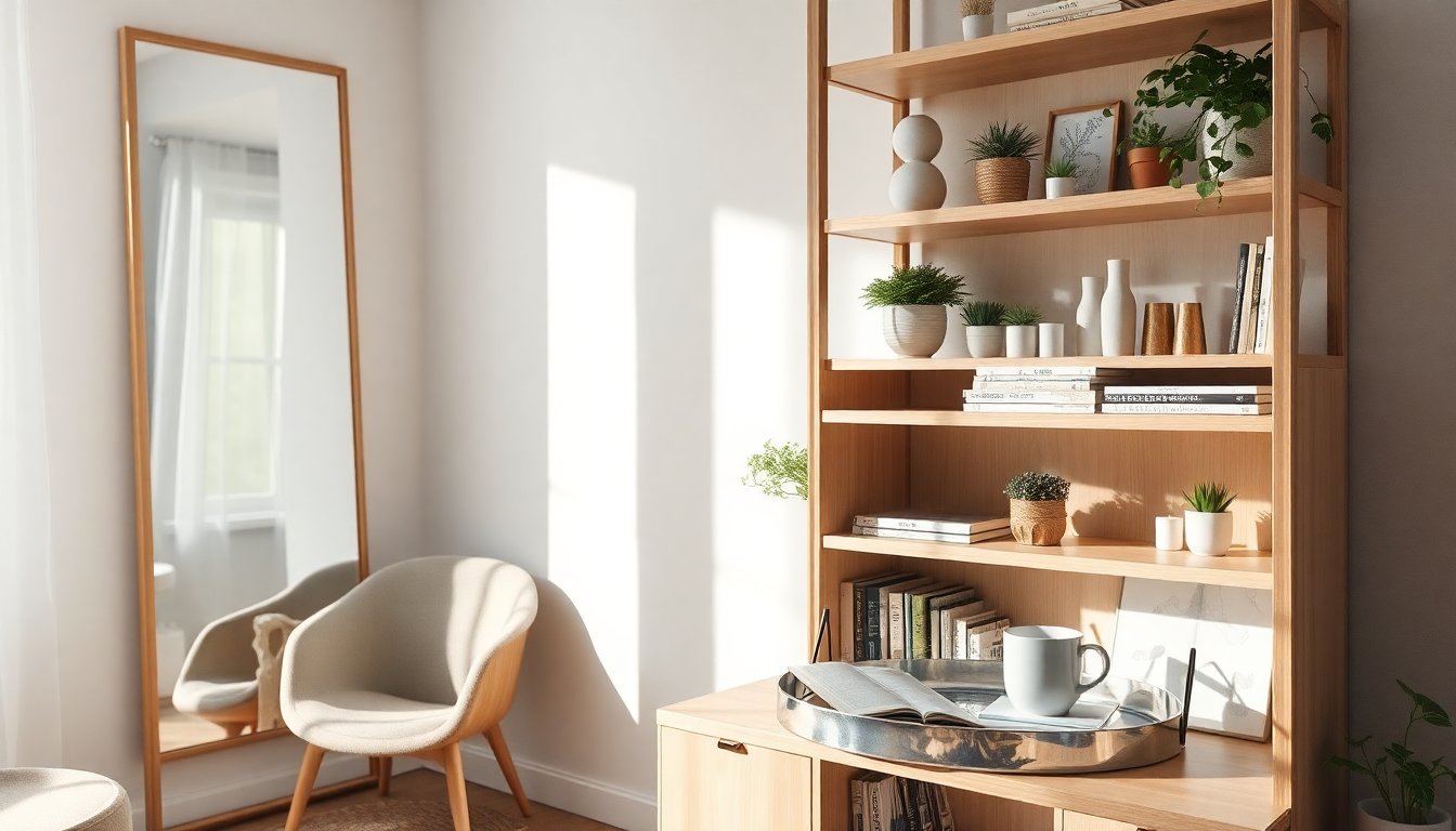 Maximizing Small Spaces: Creative Ways to Use Mirrors, Trays, and Etagères