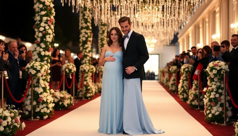 michelle dockerys exciting pregnancy reveal at downton abbey premiere python 1757046349