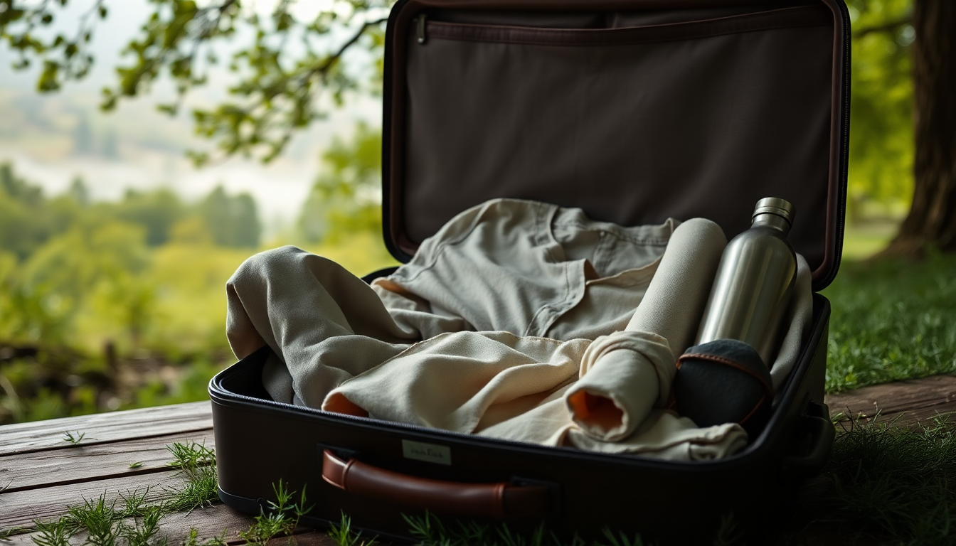 Packing essentials for a mindful retreat experience