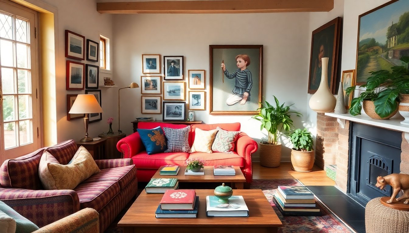 Uncover the Allure of Eclectic Living in a Historic Home