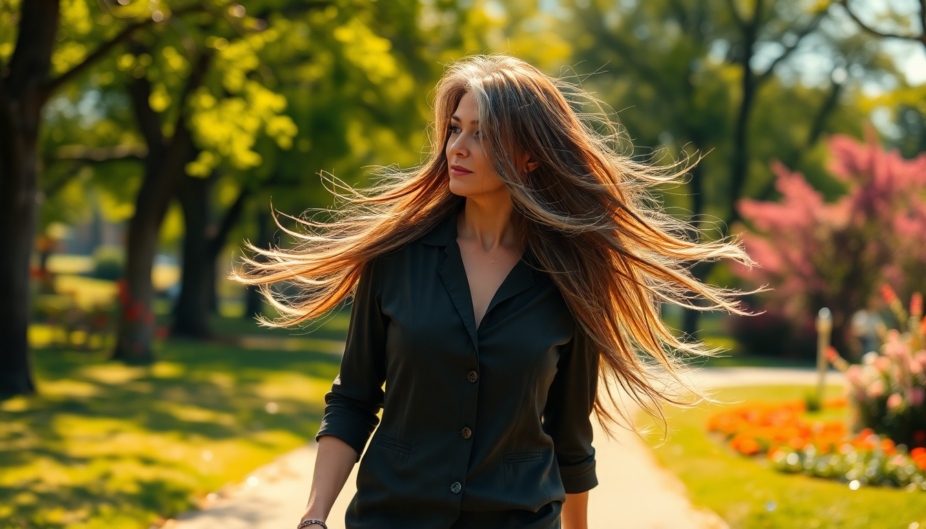 Why long hair is a powerful choice for women over 50