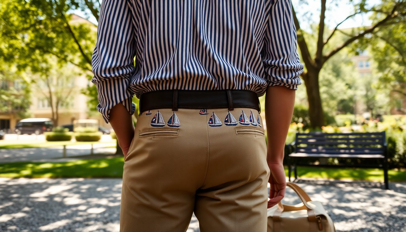 Why the needlepoint belt is a must-have for the preppy wardrobe