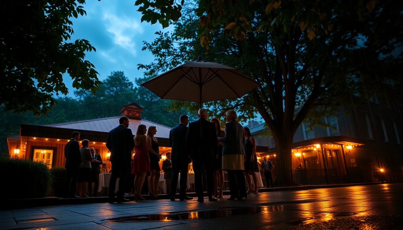 An Enchanting Evening of Literary Brilliance Amidst the Storm
