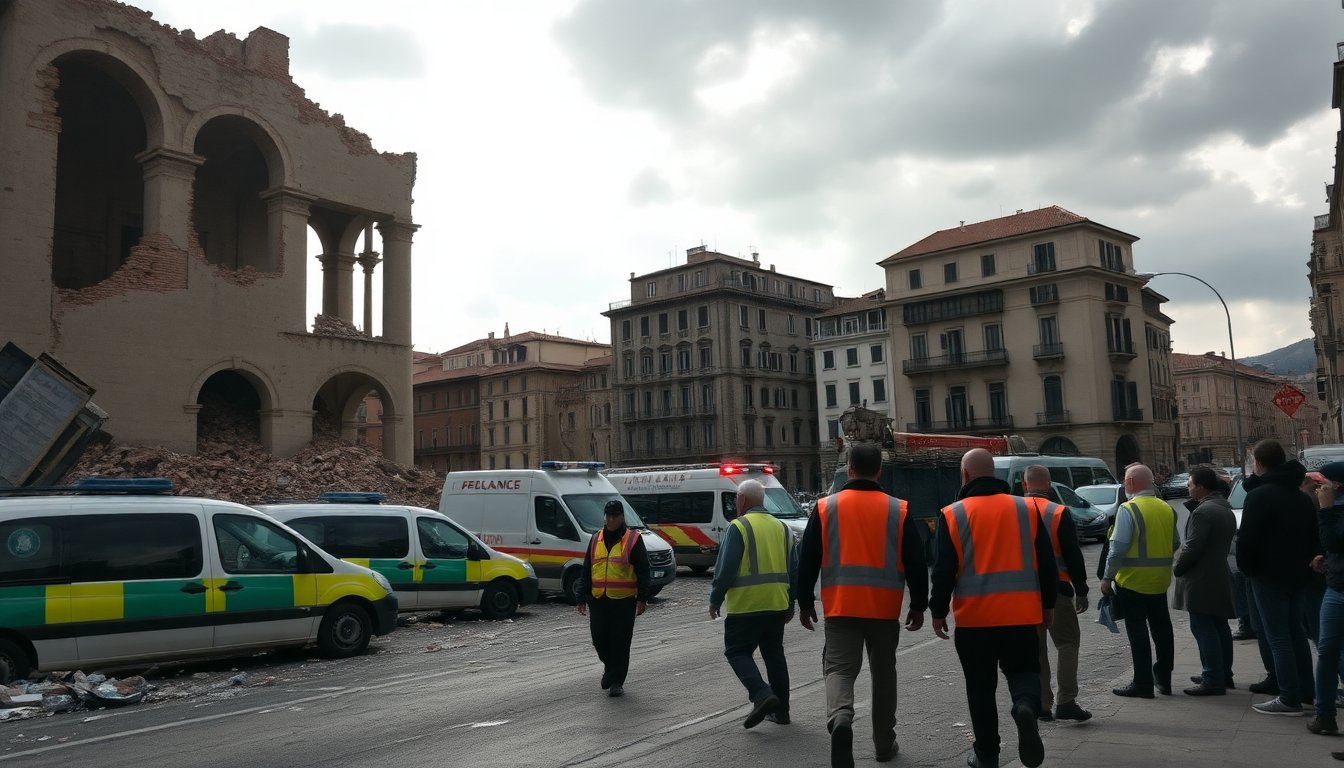 Central Italy hit by powerful earthquake, emergency declared