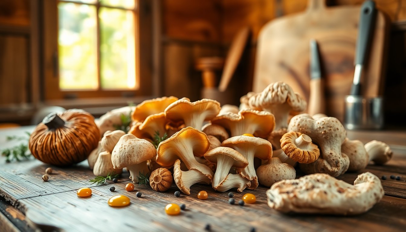 Discover the culinary magic of seasonal mushrooms