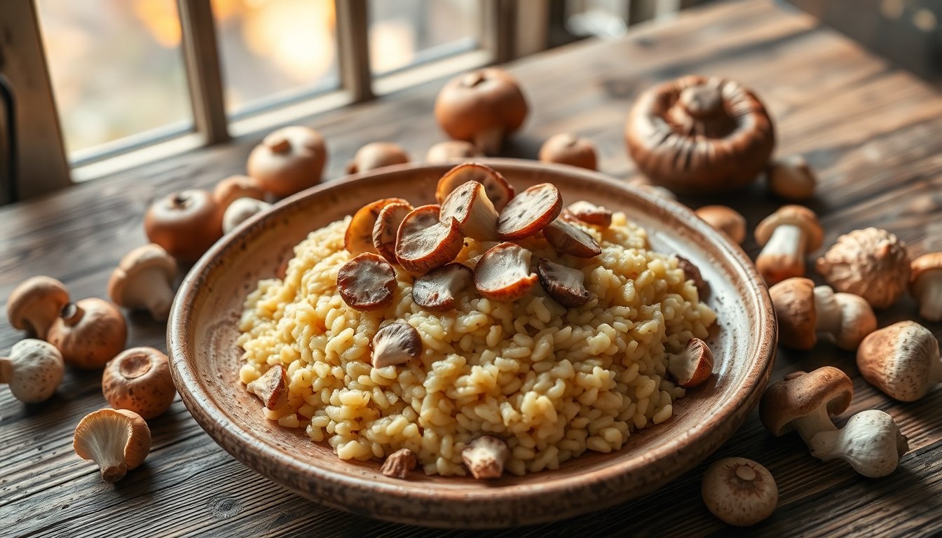 Discovering the richness of seasonal mushrooms in Italian dishes
