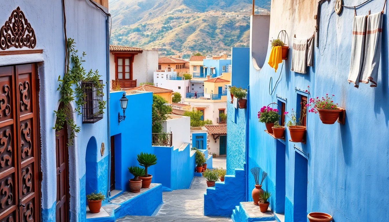 Explore the Enchanting Blue Wonders of Chefchaouen, Morocco