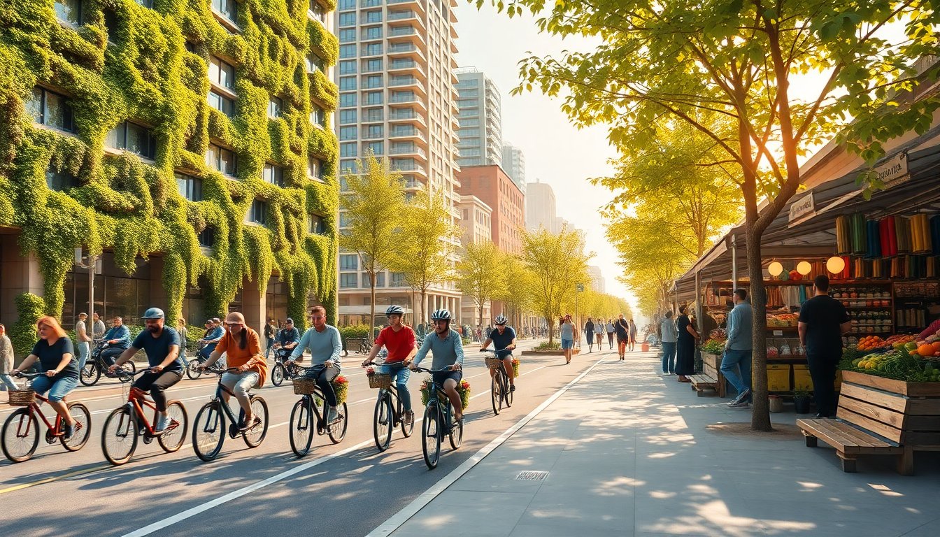 Exploring the growth of sustainable living practices in cities