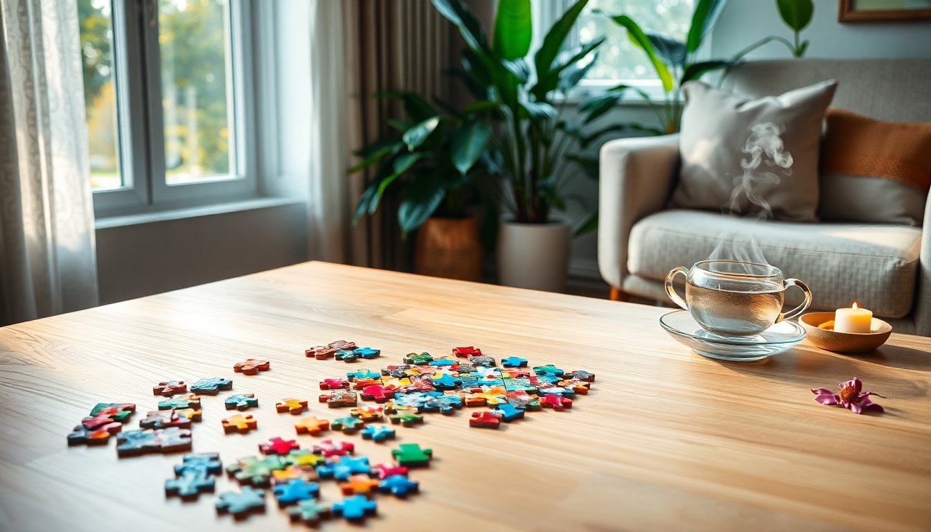 Exploring unique relaxation experiences and puzzles