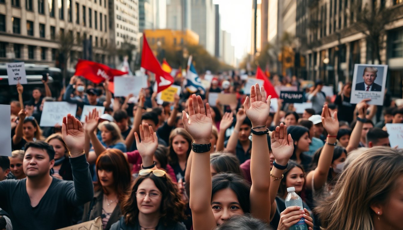 Global Protests Against Trump Draw Millions of Supporters