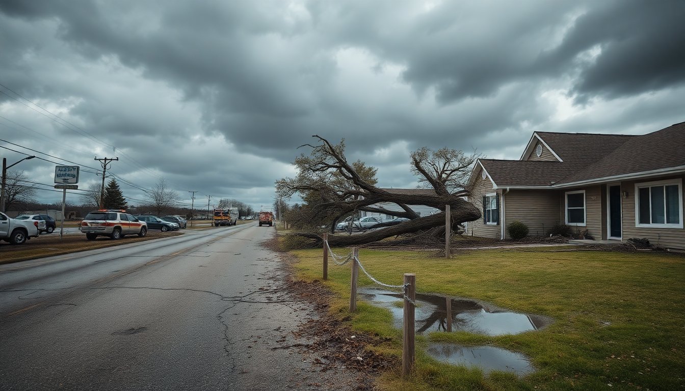Midwest storm wreaks havoc with high winds and flooding