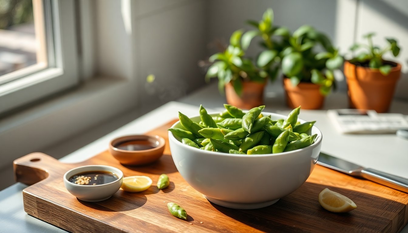 Quick and Tasty Edamame Lunches for Your Hectic Days