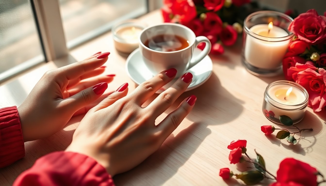 The Power of Red Nails: Enhancing Your Romantic Appeal