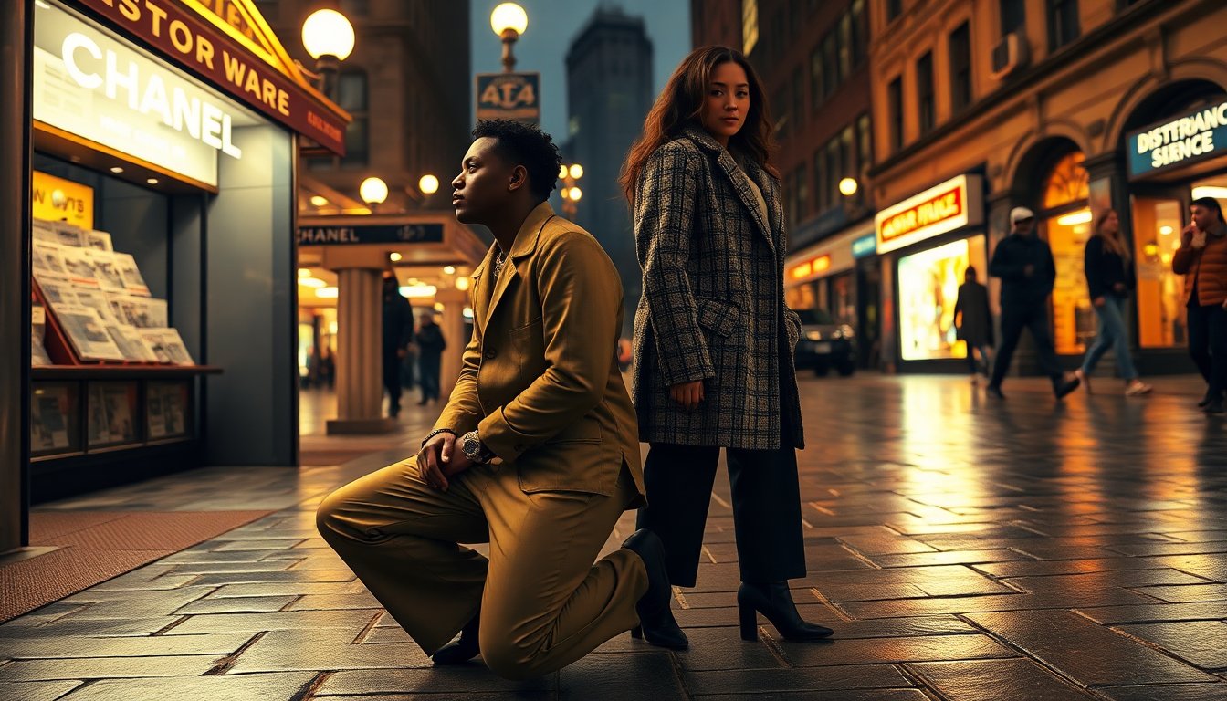 A$AP Rocky and Margaret Qualley’s Dynamic Collaboration in Chanel’s Latest Campaign