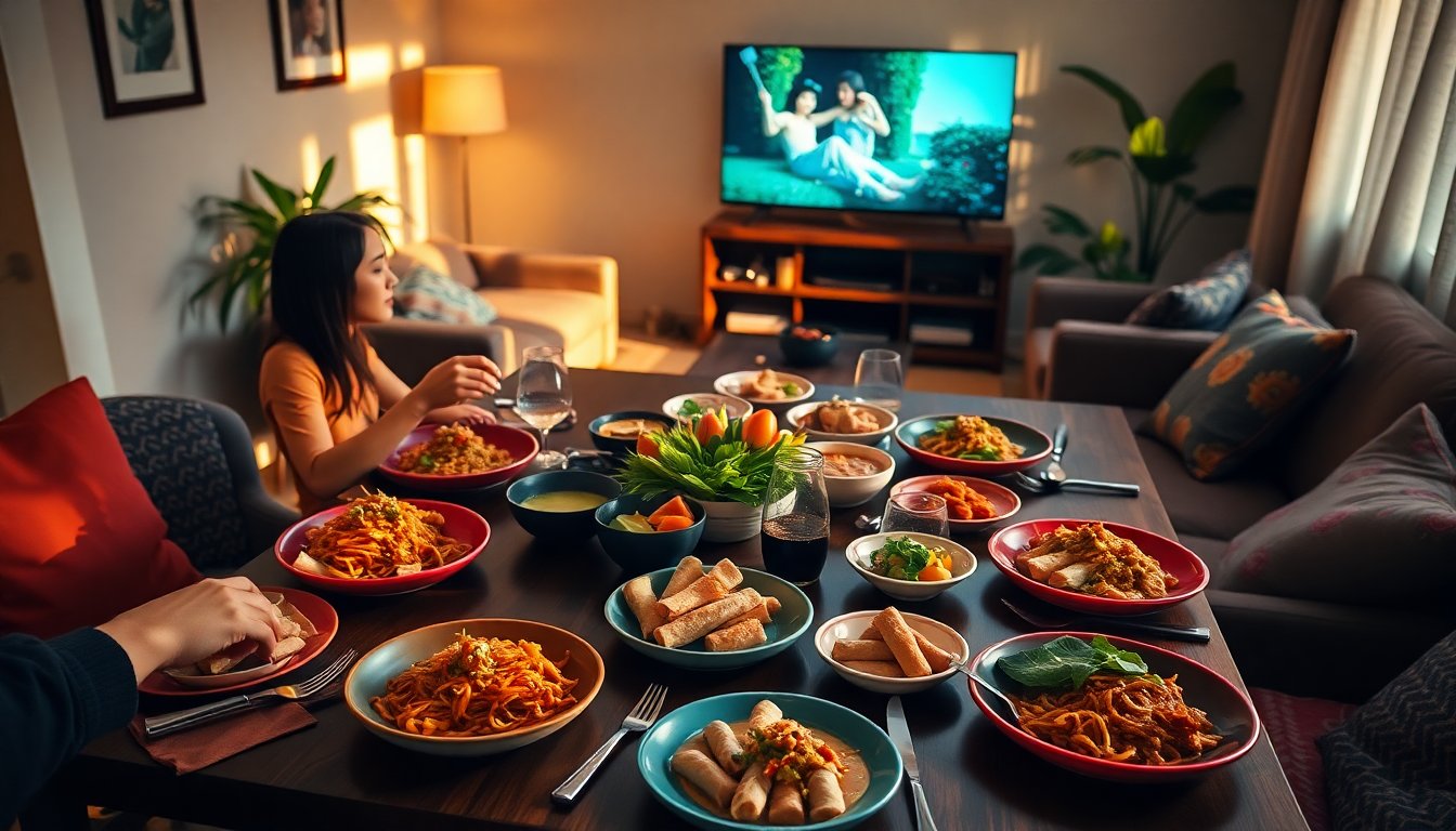 Delicious Thai Food and Fun Weekend Plans with Friends