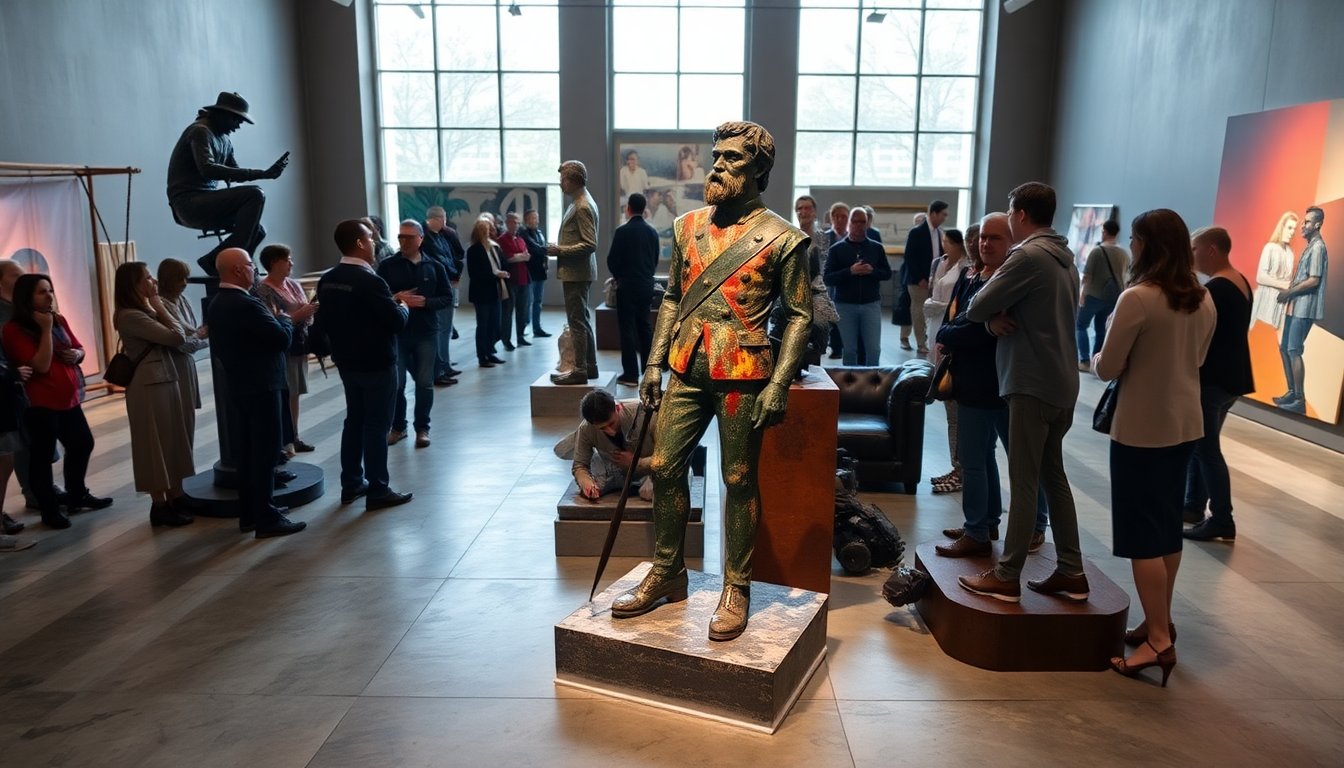 Exploring the impact of Confederate statues in modern art at MOCA
