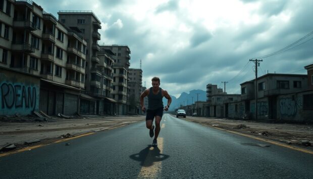 how to stream glen powells new film the running man 1763142385