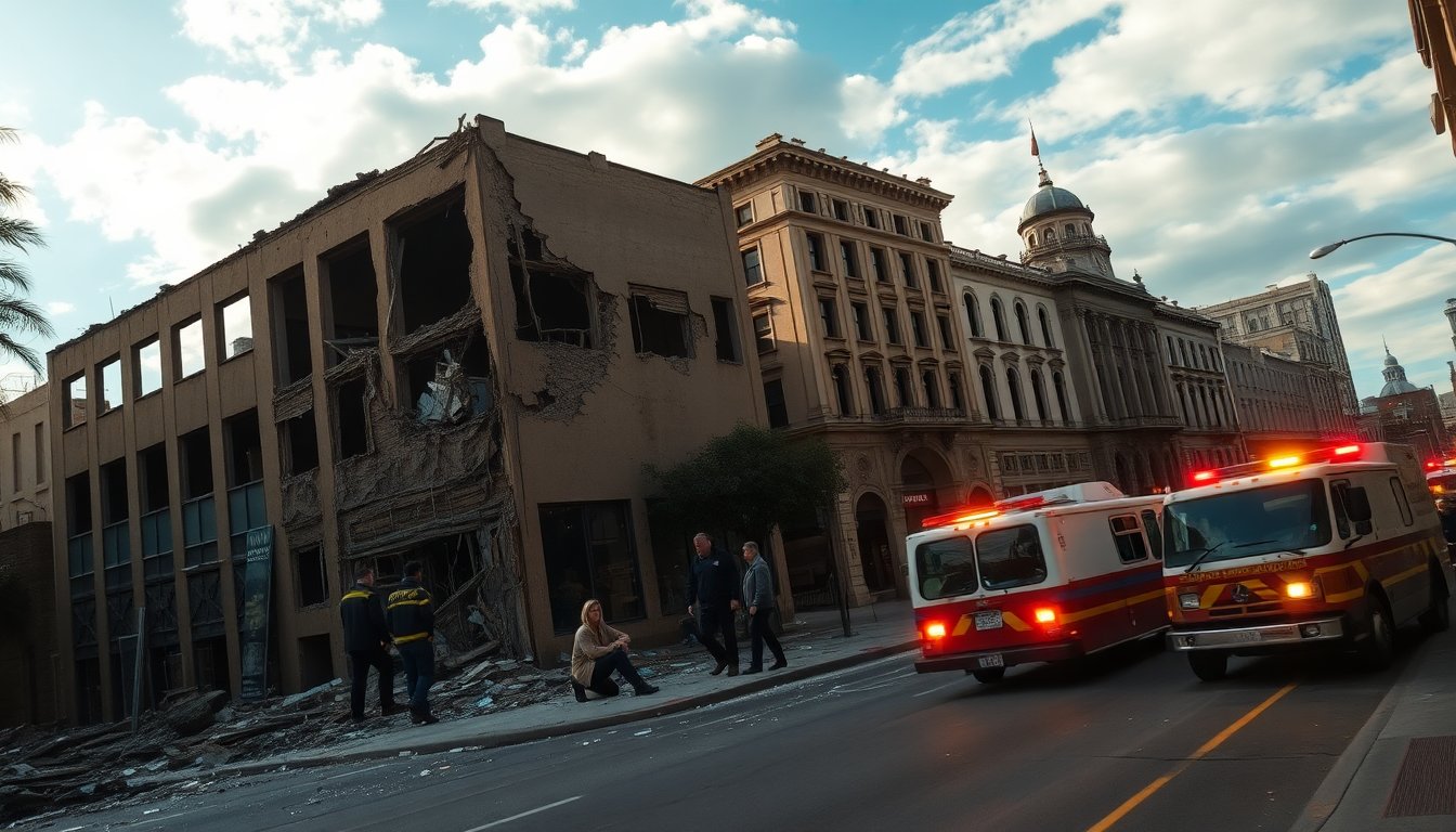 Strong earthquake shakes southern California, reports of damage