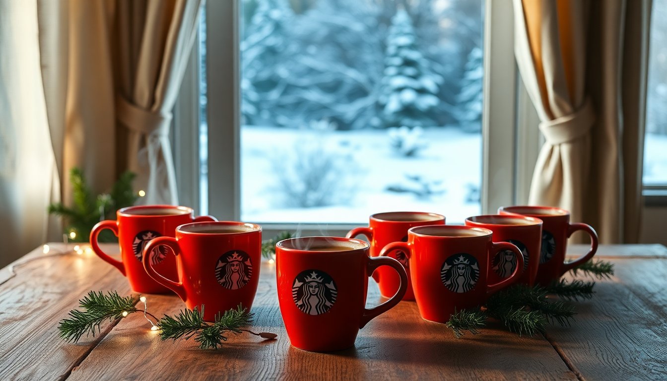 The Evolution of Starbucks Red Cups: Unveiling Their Festive Significance