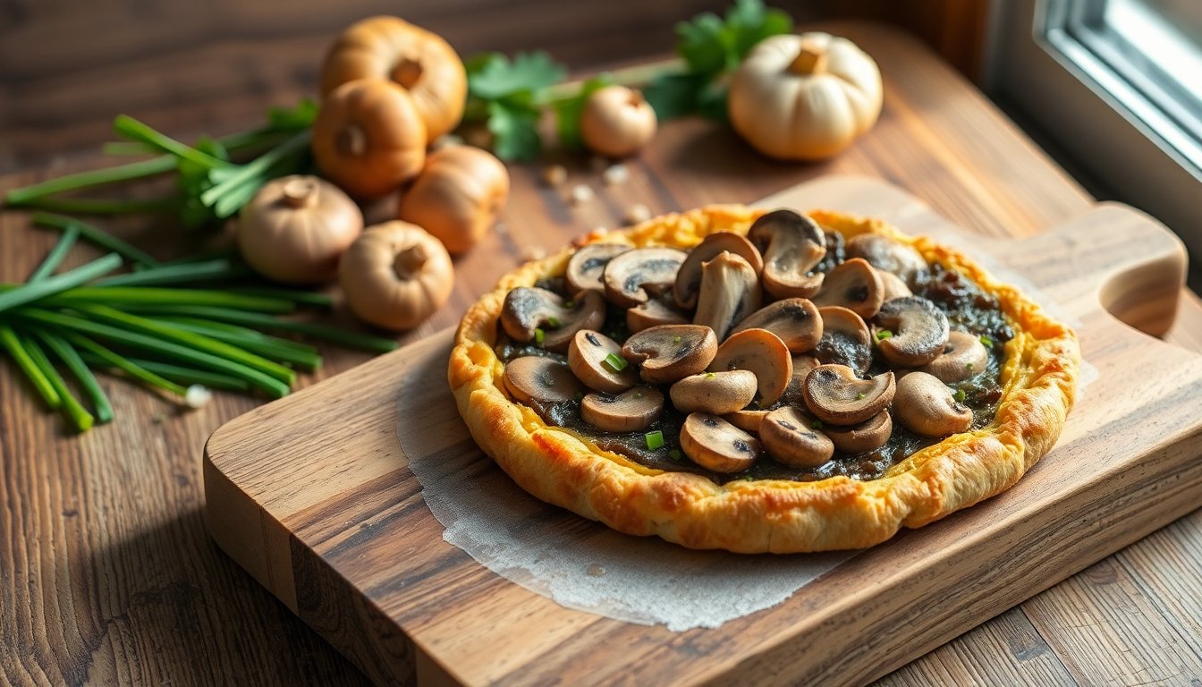 Cozy Up with a Delicious Winter Mushroom Tart Recipe