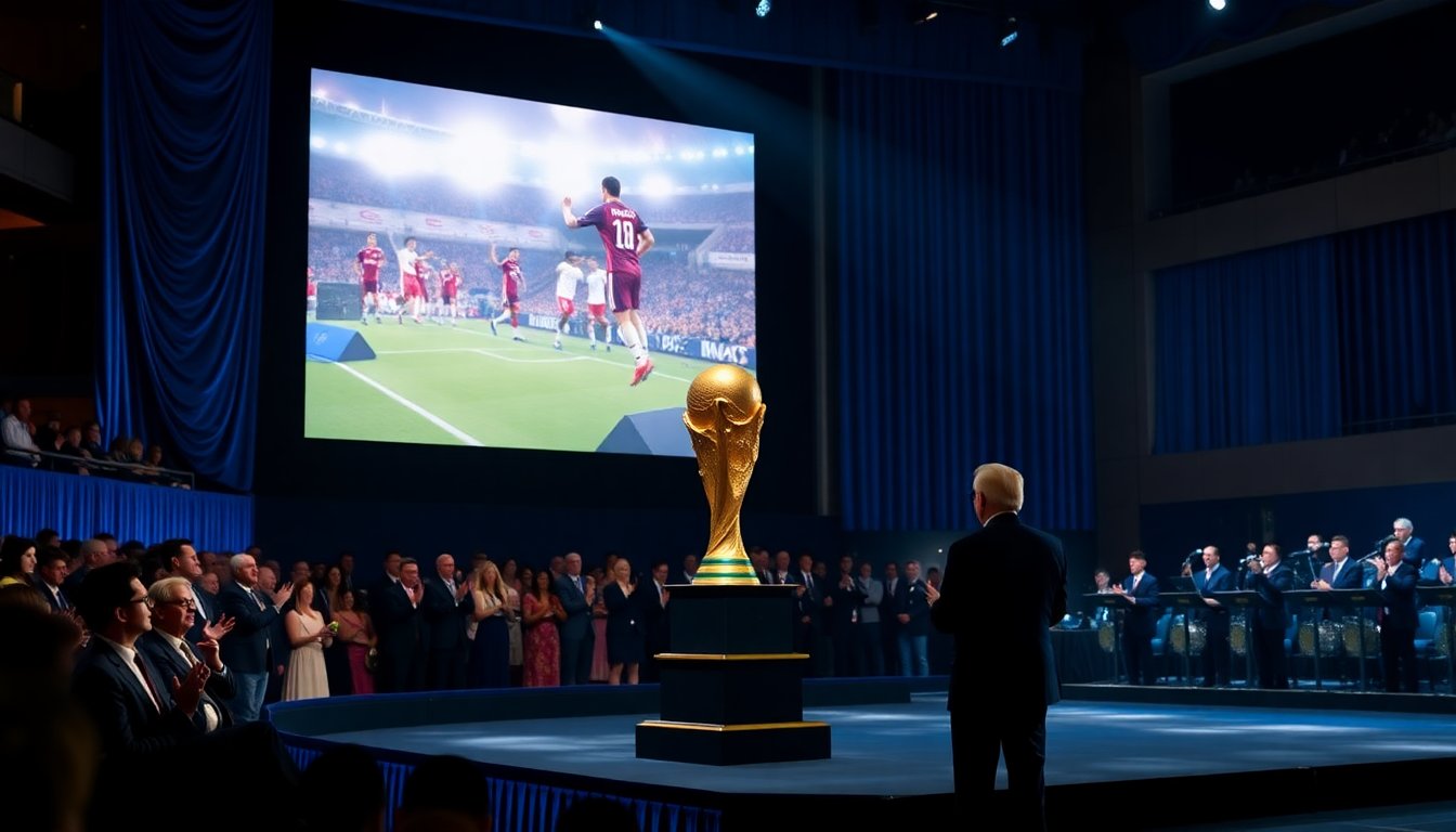 Donald Trump Receives FIFA Peace Prize at World Cup Draw Ceremony