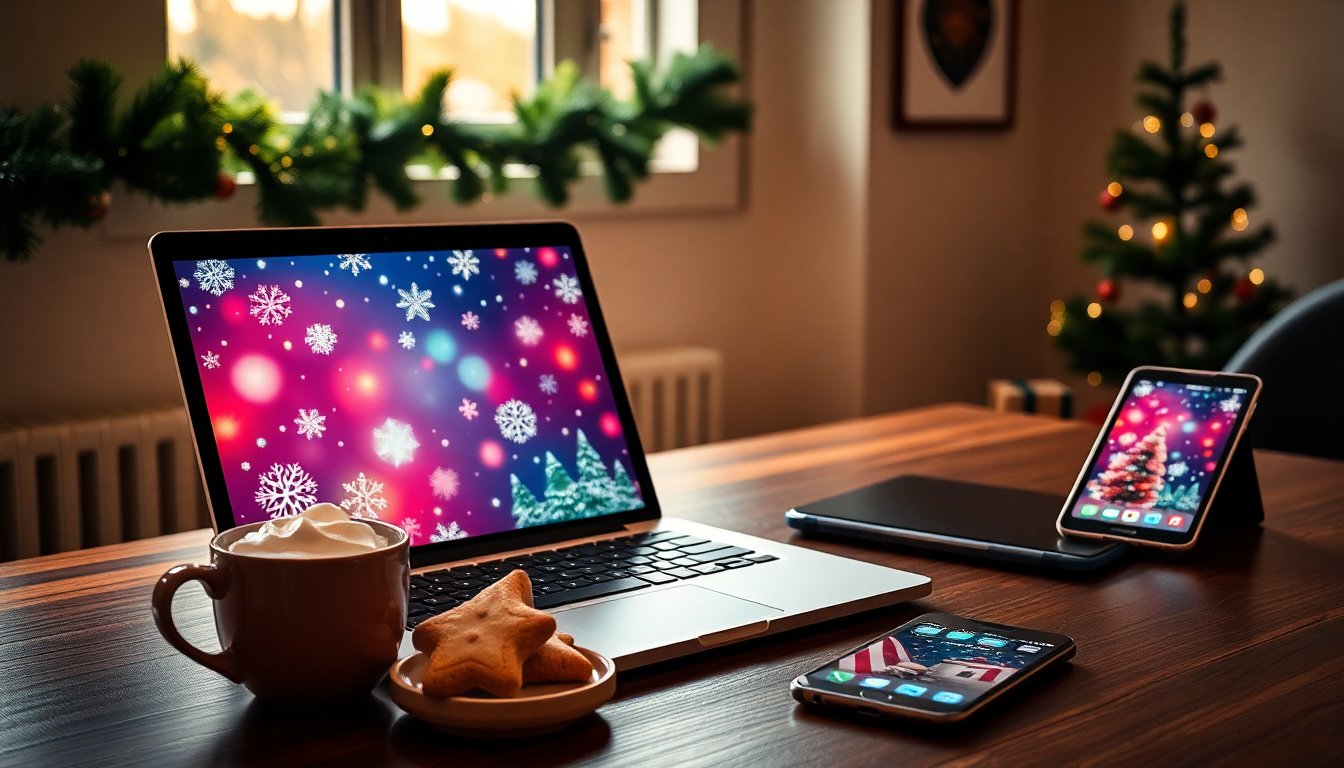 Download Stunning Holiday Wallpapers for Your Devices This December