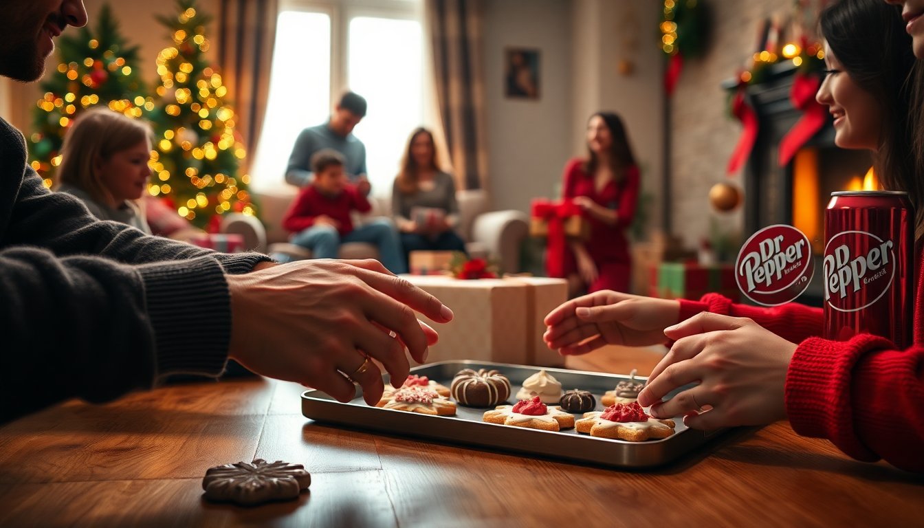 Exploring holiday traditions and festive moments with family