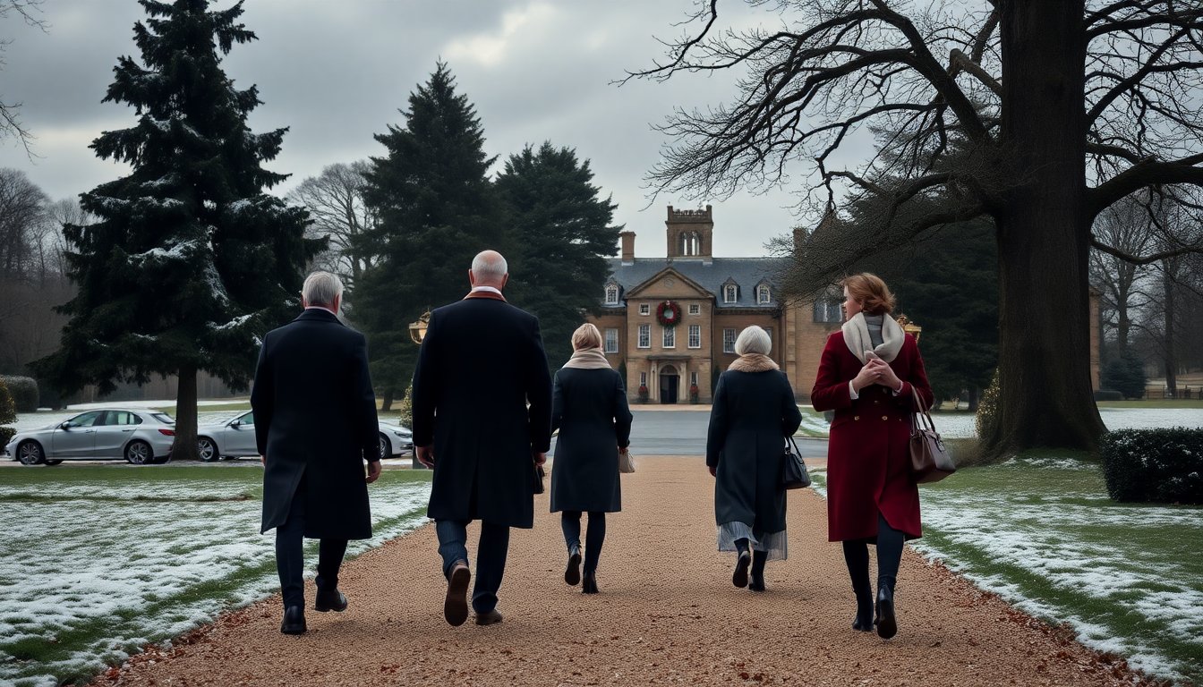 The royal family’s memorable Christmas celebration at Sandringham